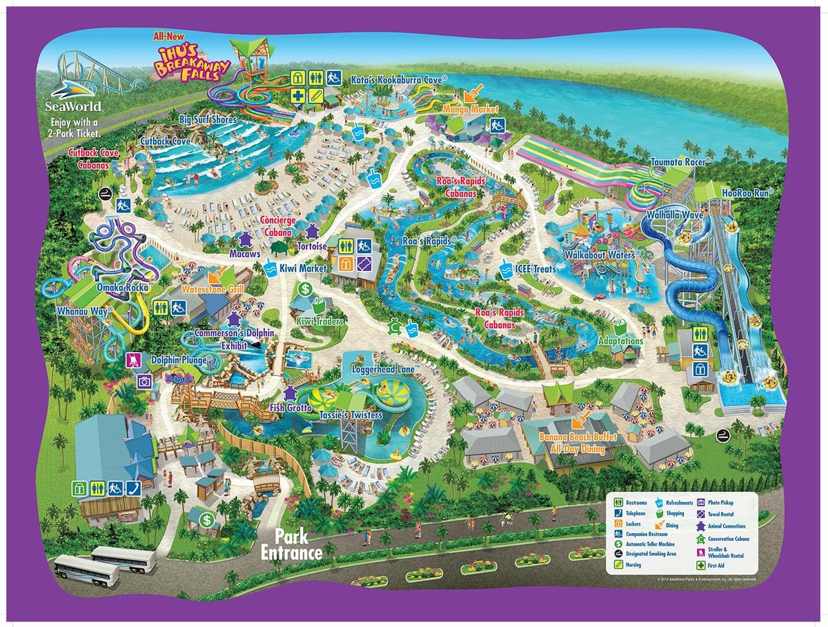 harta Aquatica Orlando