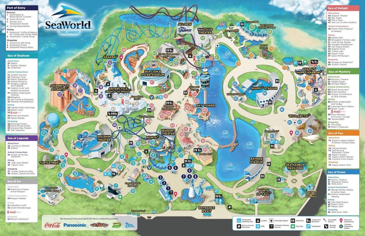 harta Seaworld