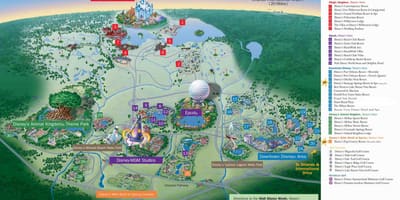 Harta Disney World