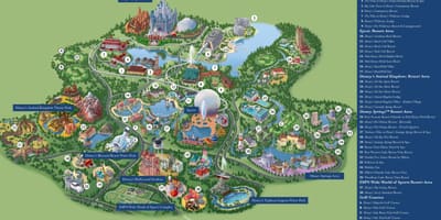 Harta WDW